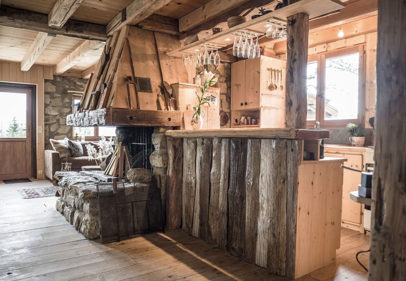 Chalet in Talloires-montmin - Venez Chez Vous Cosy Chalet le banc du cerf